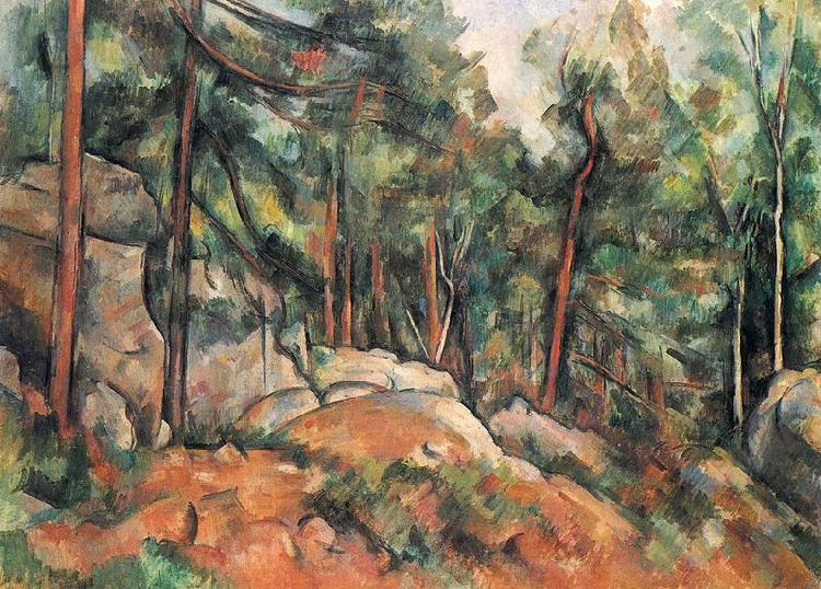 Paul Cezanne Im Wald France oil painting art